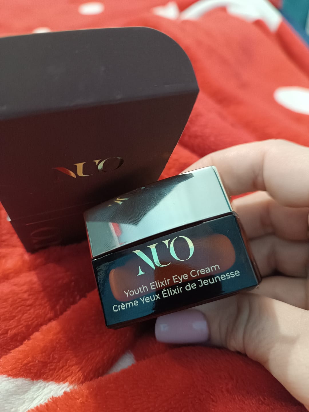 Customer photo review of Crema antirid pentru ochi Youth Elixir