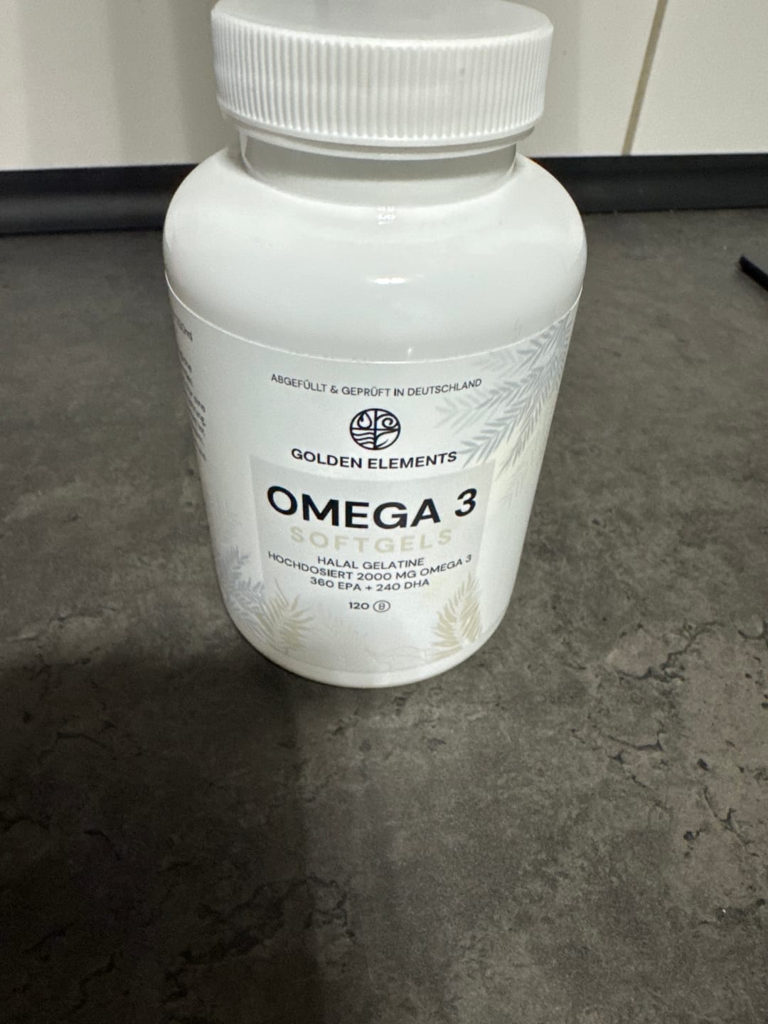 Customer photo review of Omega 3 Halal Triglyceride