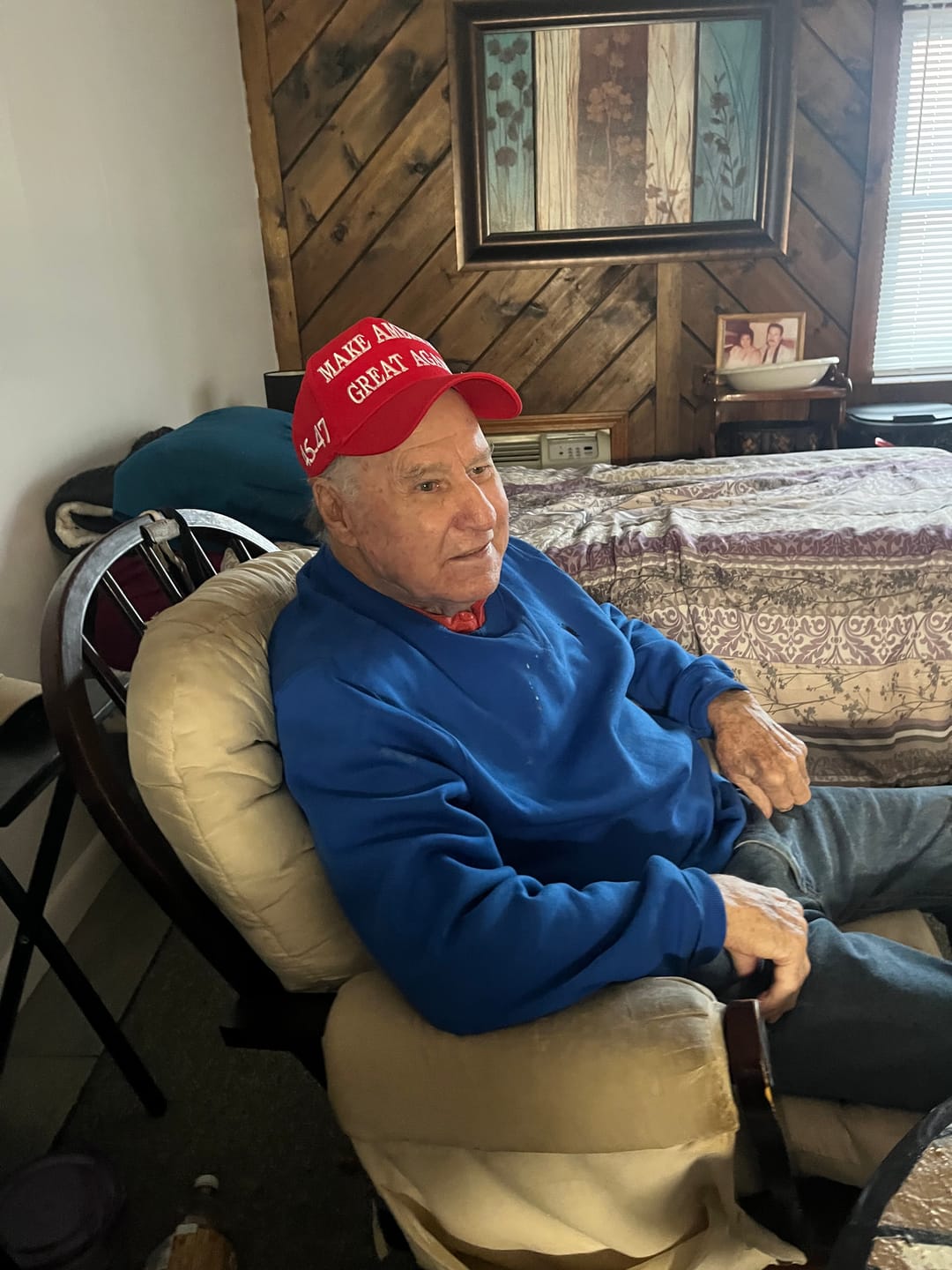 Customer photo review of New MAGA 45 47 Red Hat