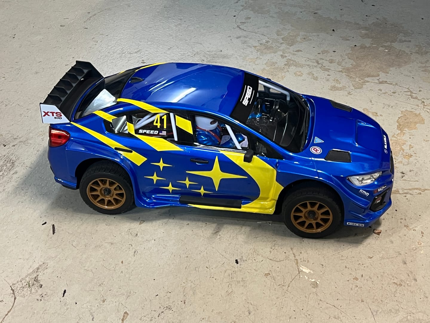 Customer photo review of Car Body KIT For XTS-S10 RC Rally Car