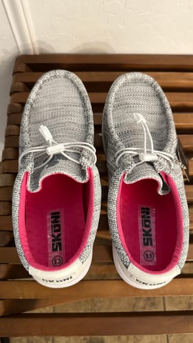 Customer photo review of OG Gen1 Men's Golf Shoe - Grey/Pink