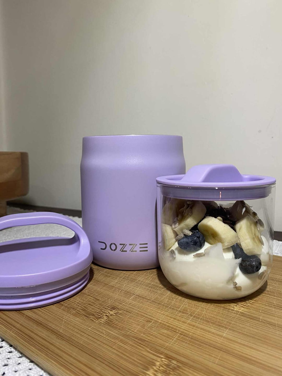 Customer photo review of DOZZE Food Jar (Variant Symmetry)