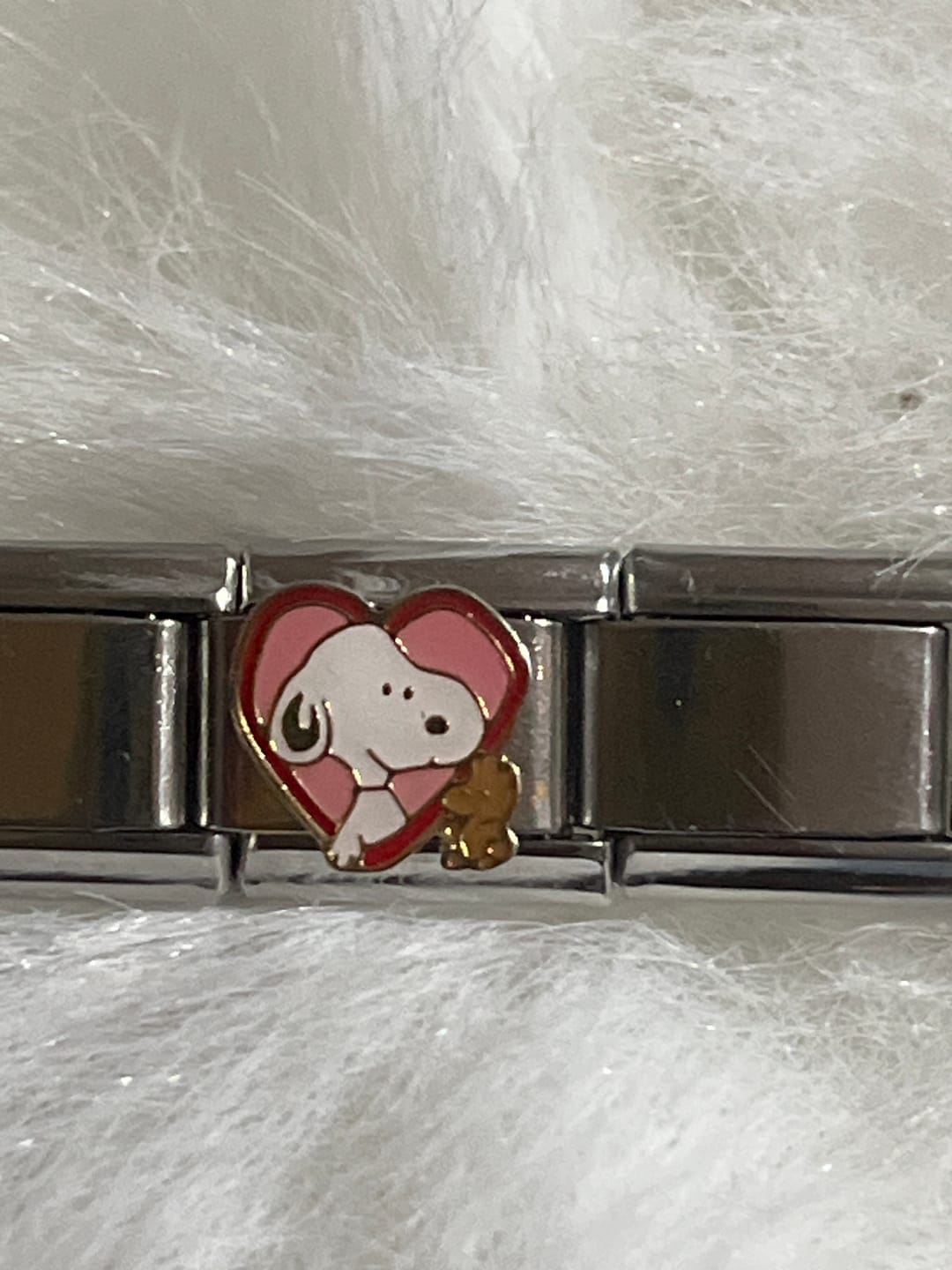 Customer photo review of Charm Snoopy Corazón