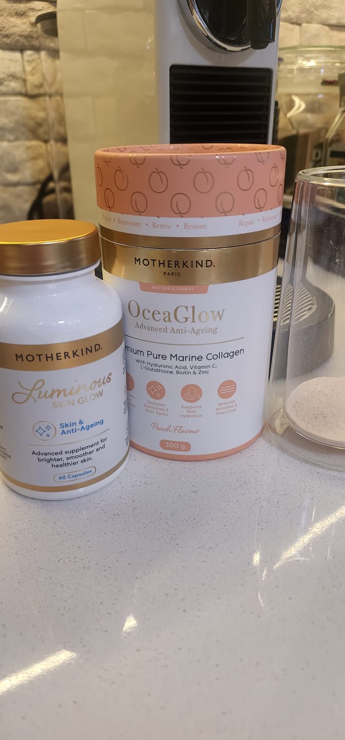 Customer photo review of Luminous Skin Glow Starter Kit