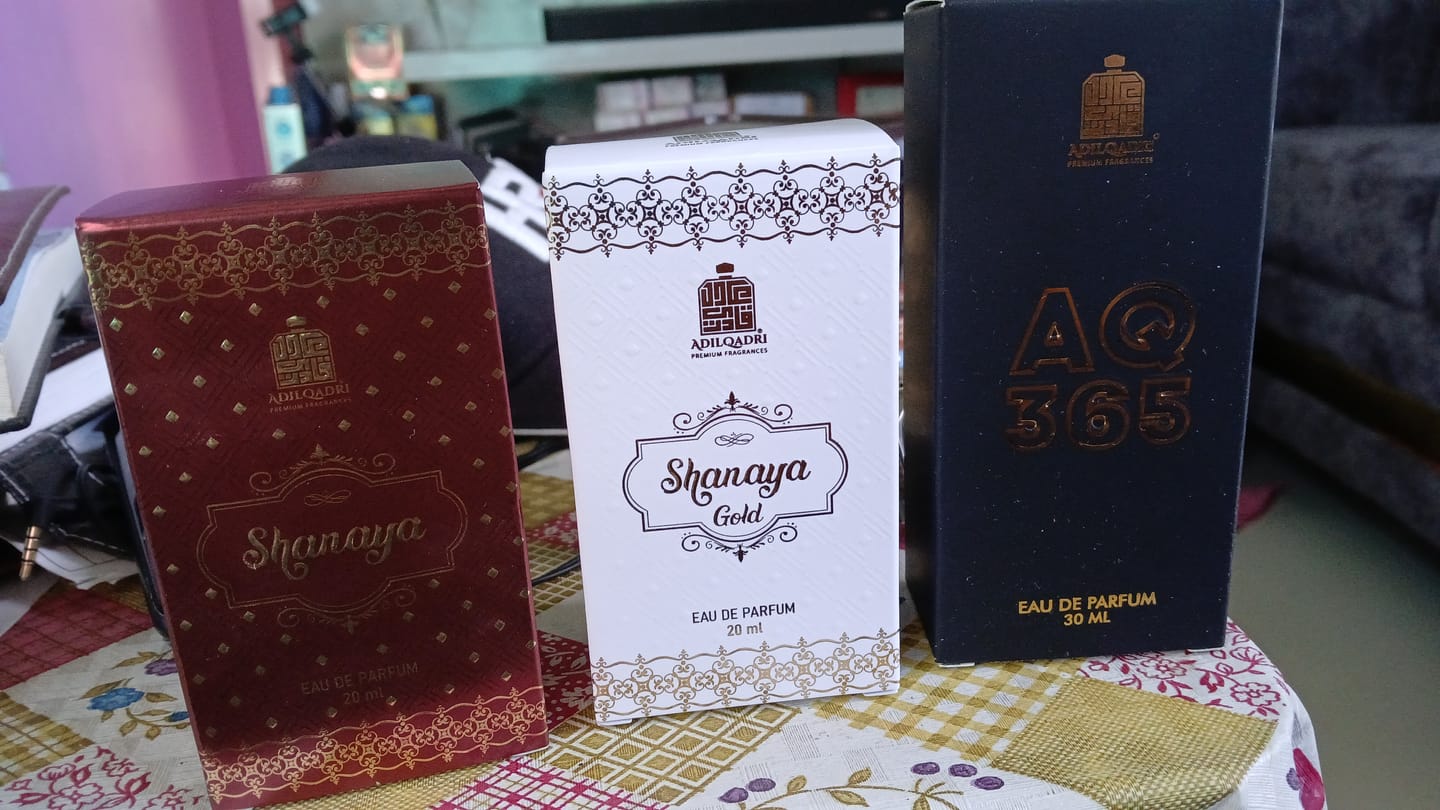 Customer photo review of Shanaya Gold Gourmand Perfume Spray 20ml