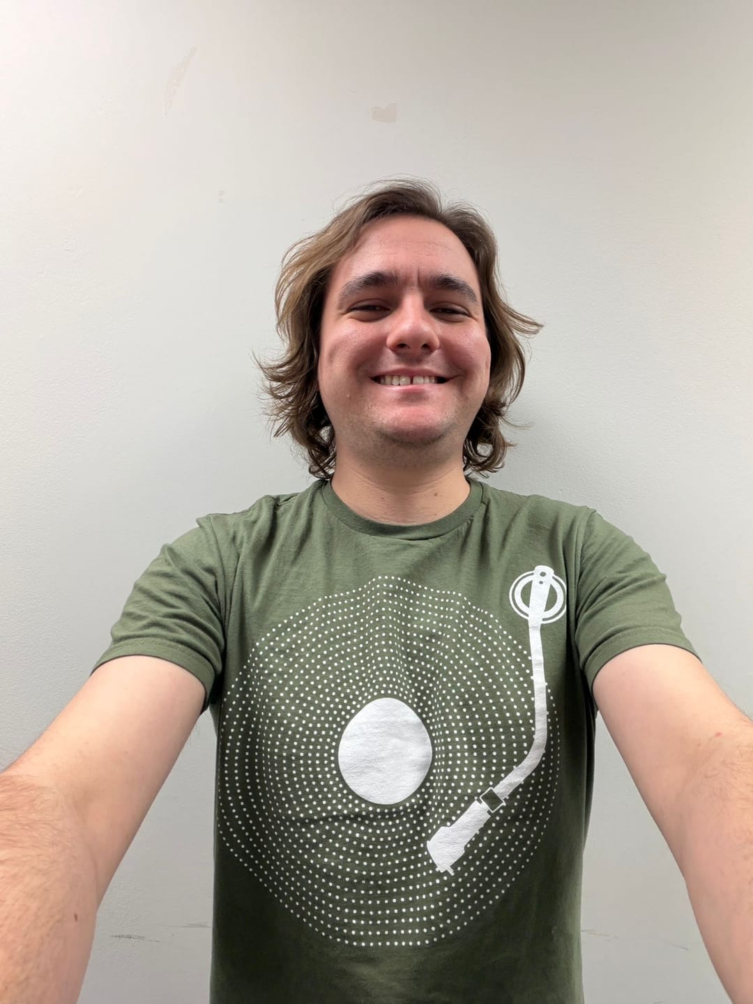 Customer photo review of Vinyl Dots T-Shirt