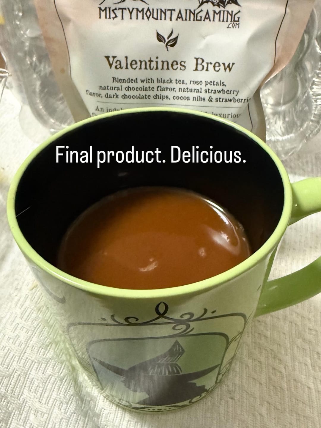 Customer photo review of The Tea Guild!