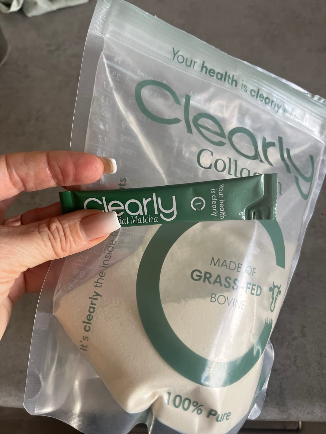 Customer photo review of Matcha