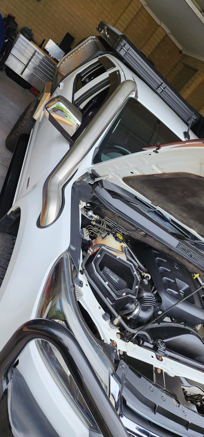 Customer photo review of Holden Colorado Airbox - RG Model