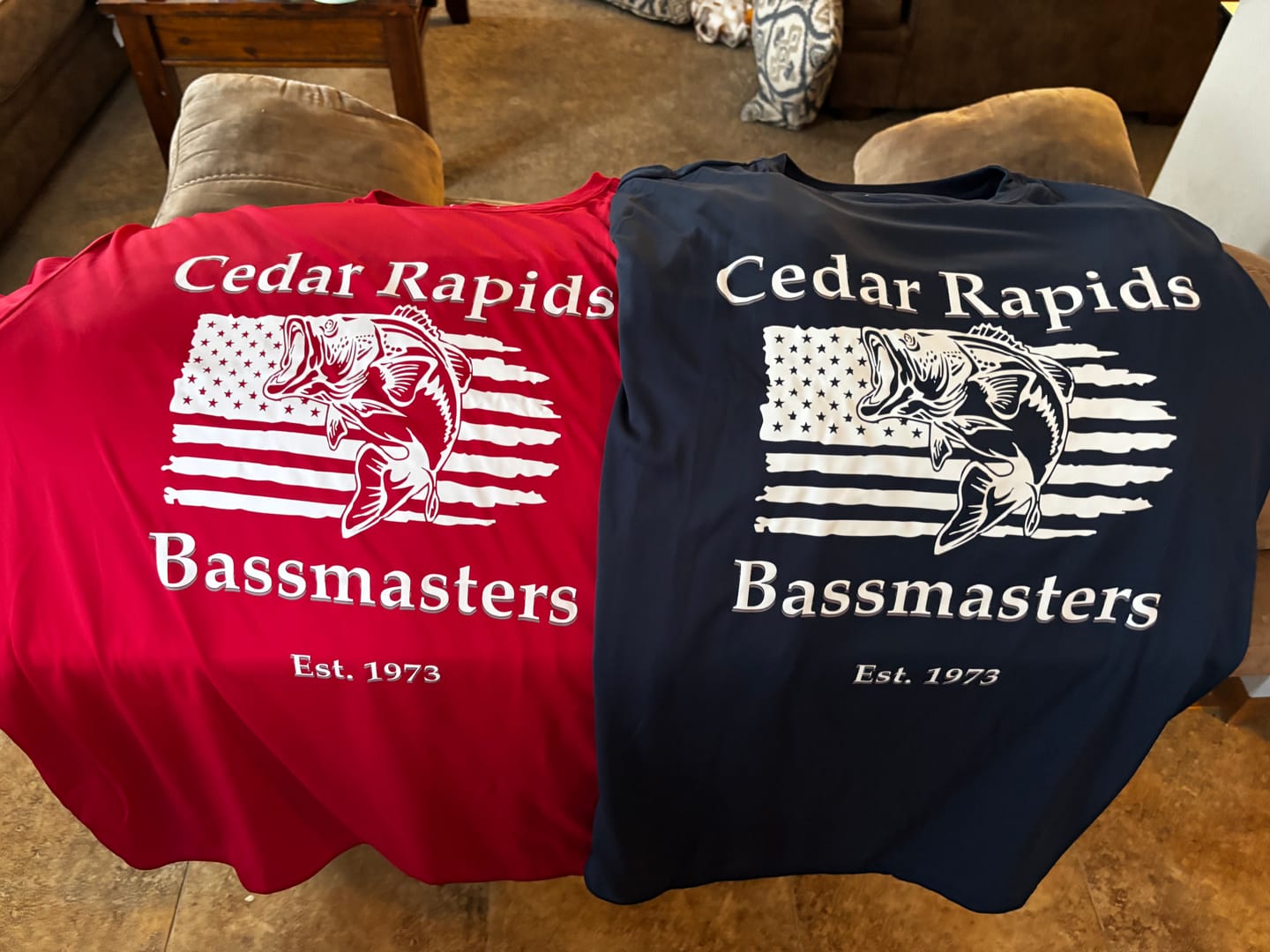 Customer photo review of AC Navy - Custom UPF Short Sleeve Shirt