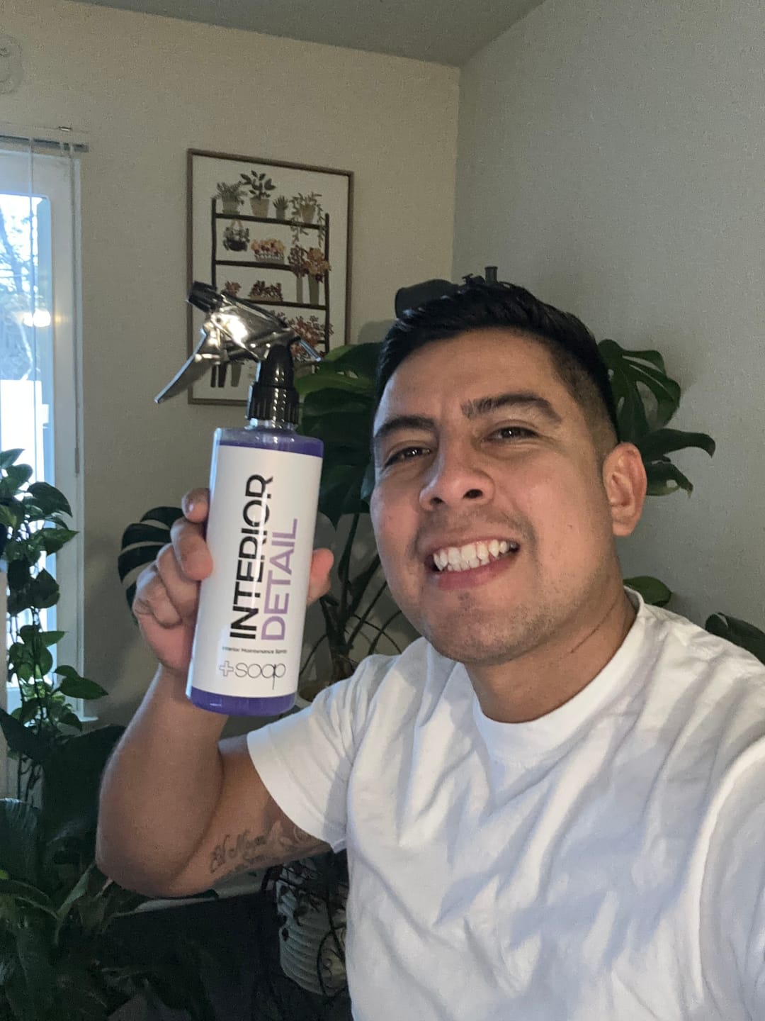 Customer photo review of +Soap Interior Detail Spray