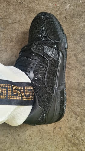 Customer photo review of Louis Vuitton Crystal Black