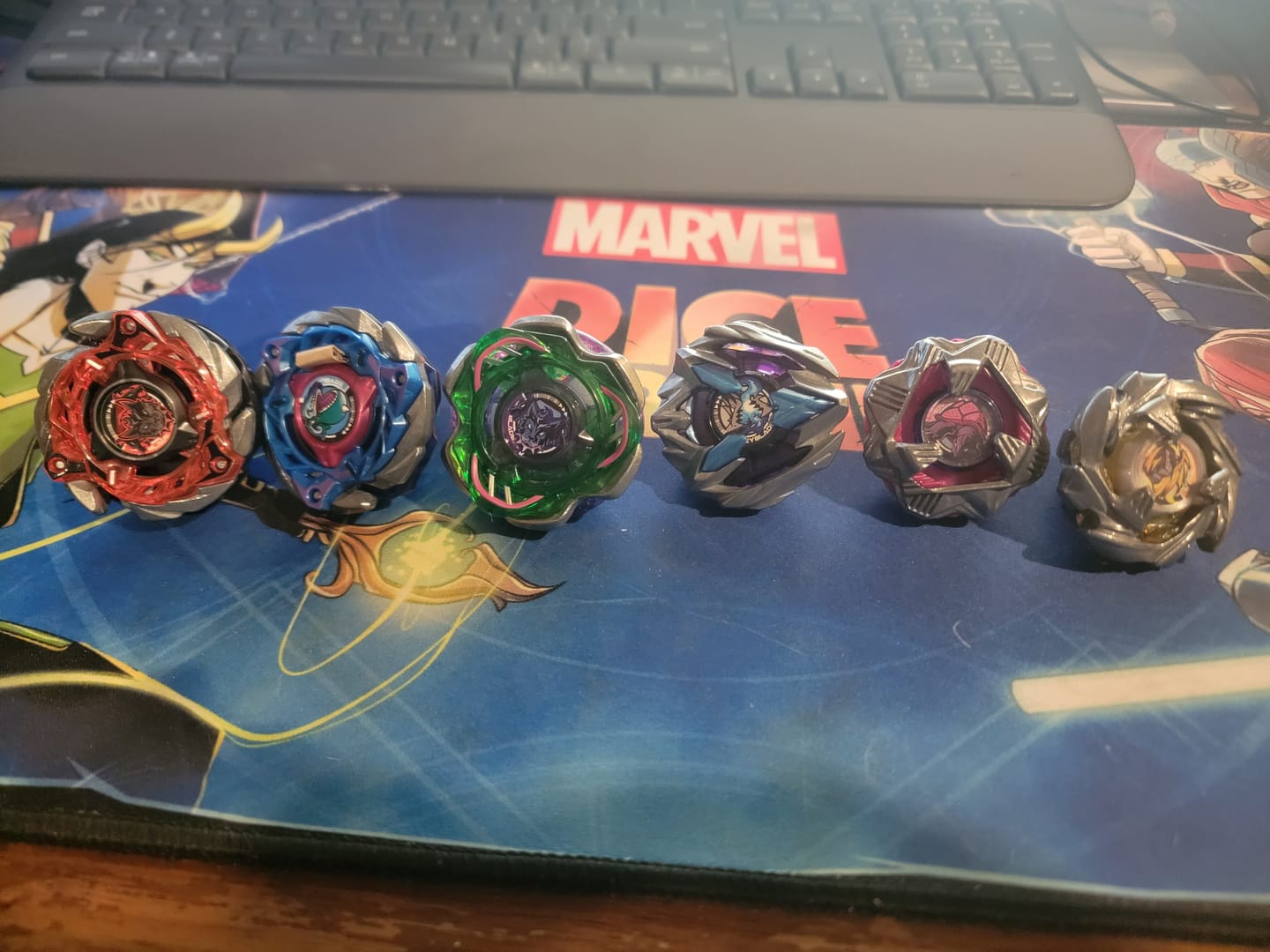 Customer photo review of [Pre-Order Lot 2 - Eta August] Takara Tomy Beyblade X CX-08 CerberusFlame W5-80WB Vol 7 FullSet