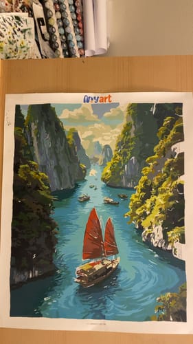 Customer photo review of Crimson Sail