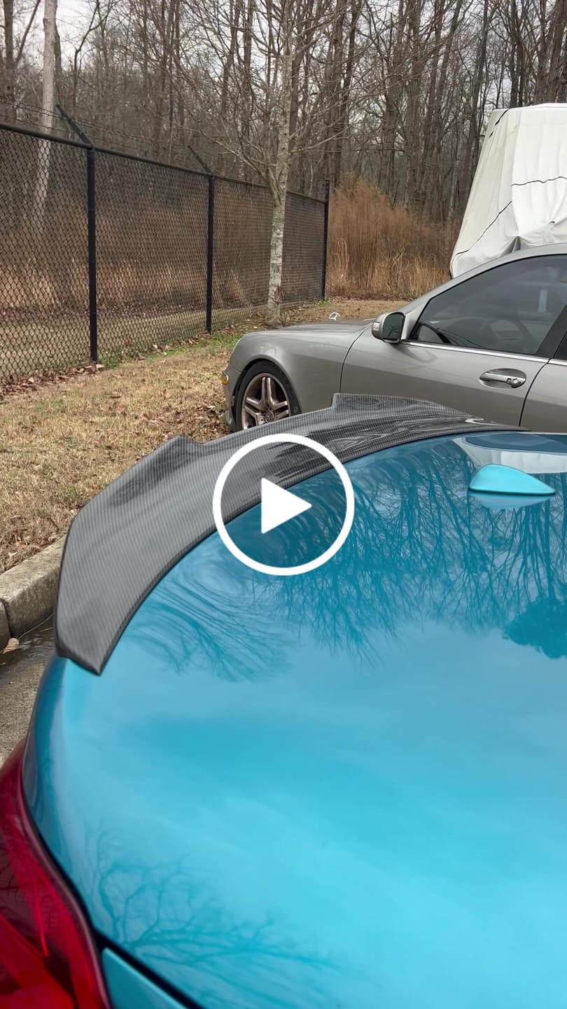 Customer video review of PSM Style High Kick Carbon Fiber Trunk Spoiler - BMW F32 / F33 / F36 4 Series