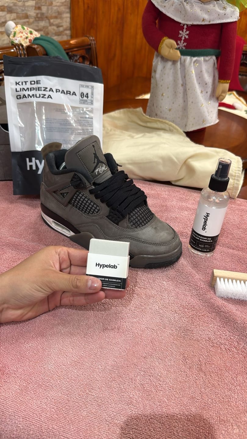Customer photo review of Kit de limpieza básico para zapatillas