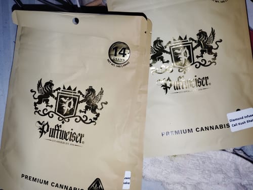 Customer photo review of 💎Cali Kush - Diamond Infused Shake