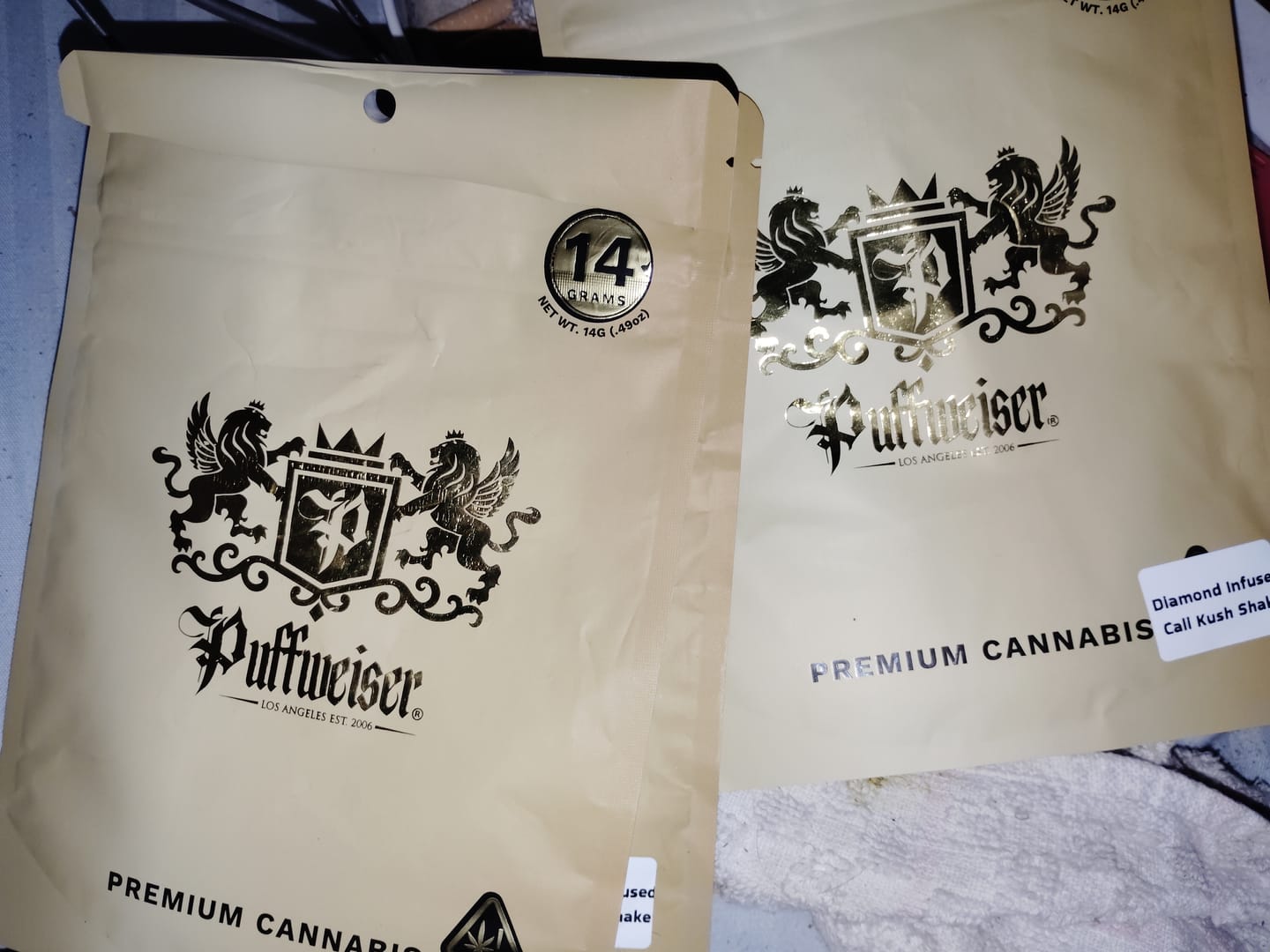 Customer photo review of 💎Cali Kush - Diamond Infused Shake