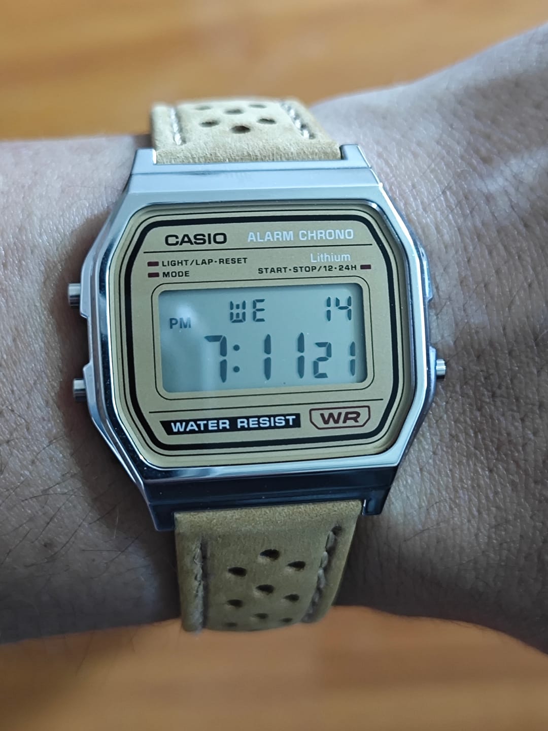 Customer photo review of Reloj Casio Vintage A158WEA-9EF Plateado [EXCLUSIVO]