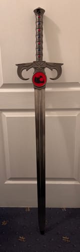 Customer photo review of Thundercats Deluxe Sword Of Omens
