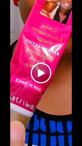 Customer video review of Fair and White Miss White Brightening Serum 30ml