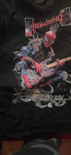 Customer photo review of [Limited Edition] 'Marvel: Spider Punk' Classic Tank