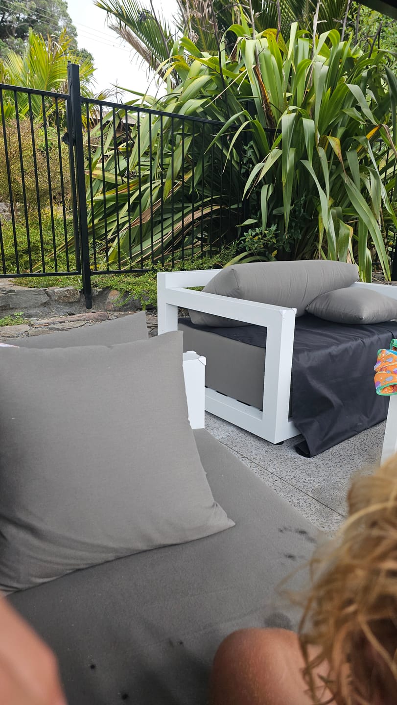 Customer photo review of Ibis 2.0 Outdoor Sofa Sectional 3 Seater Set - 5 Seat