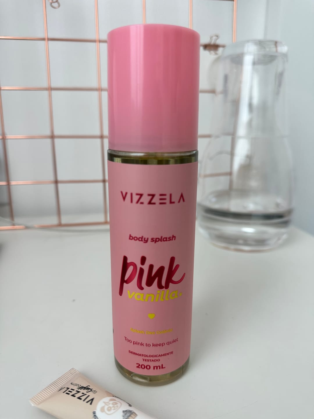 Customer photo review of Body Splash Deo Colônia Pink Vanilla - Vizzela