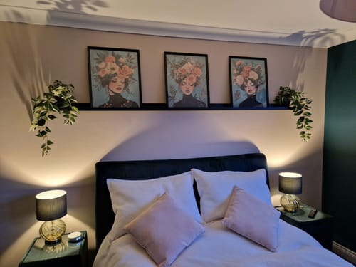 Customer photo review of Floral Muse Set of 3 Prints
