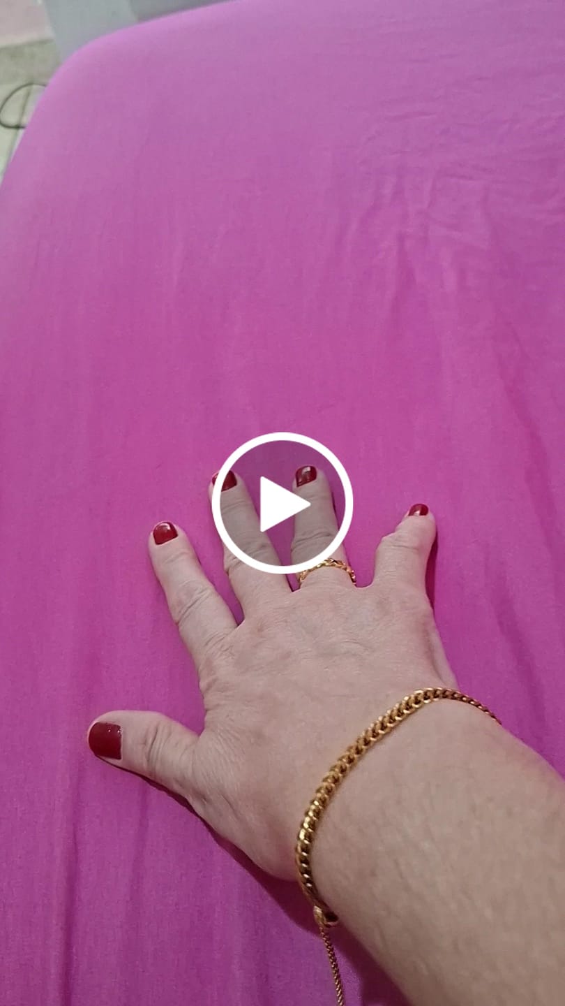 Customer video review of Pulseira Trama Ajustável Banhado em Ouro 18k