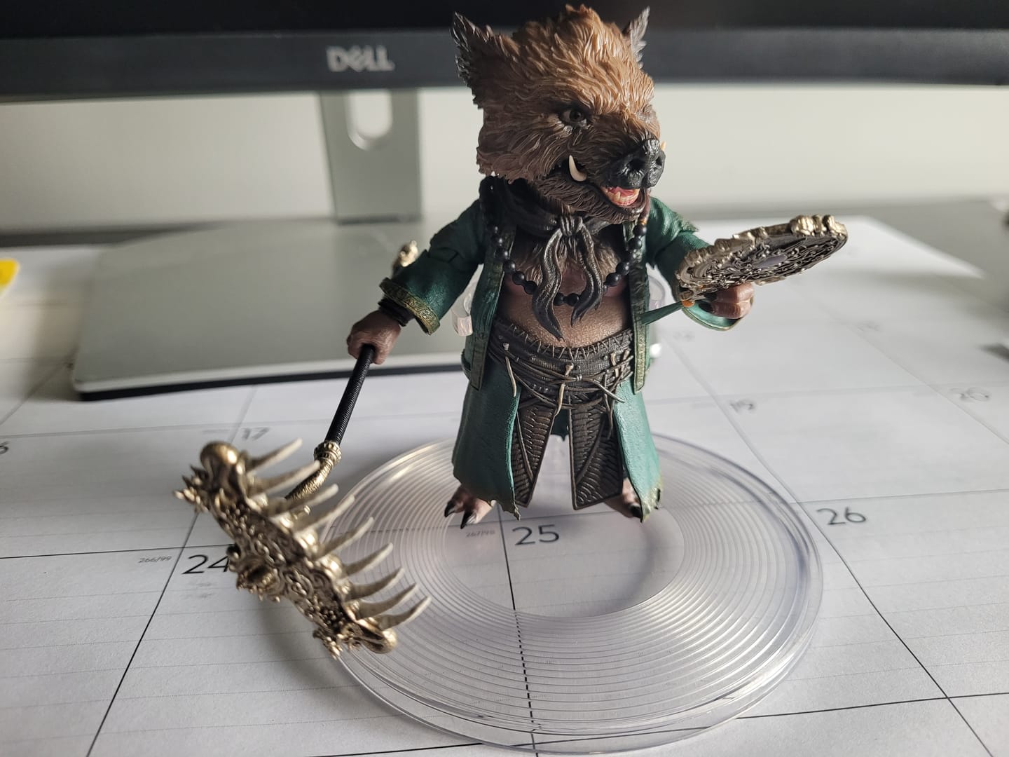 Customer photo review of In Stock - Black Myth: Wukong Zhu Bajie 1/12 Scale Figure