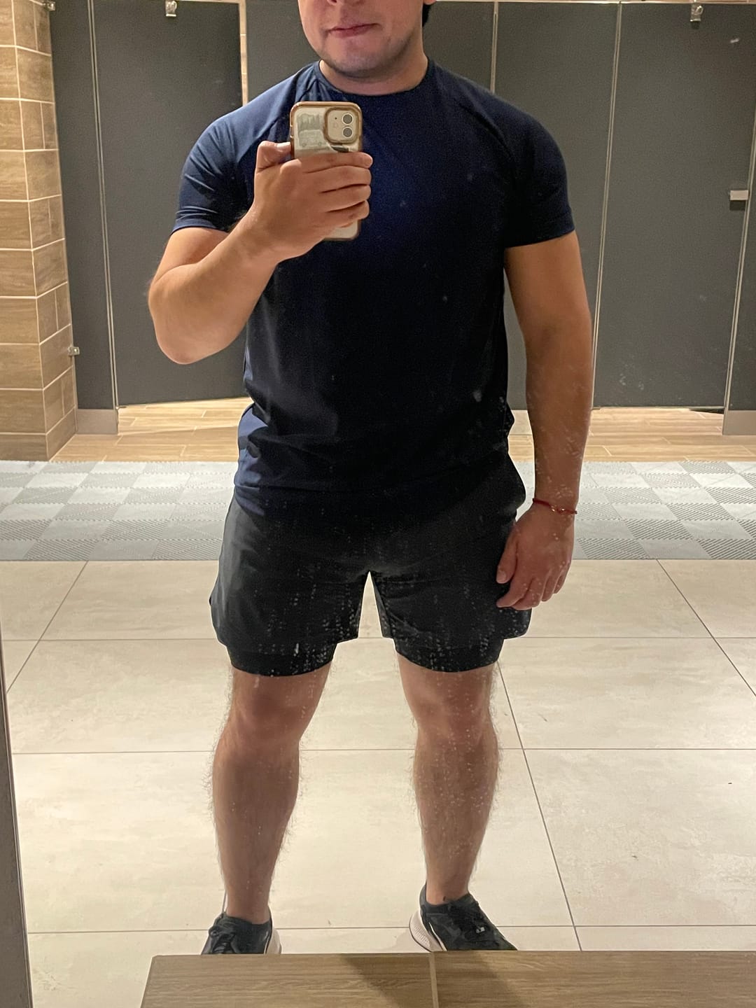 Customer photo review of Core-Vent Liner Shorts - Midnight Blue