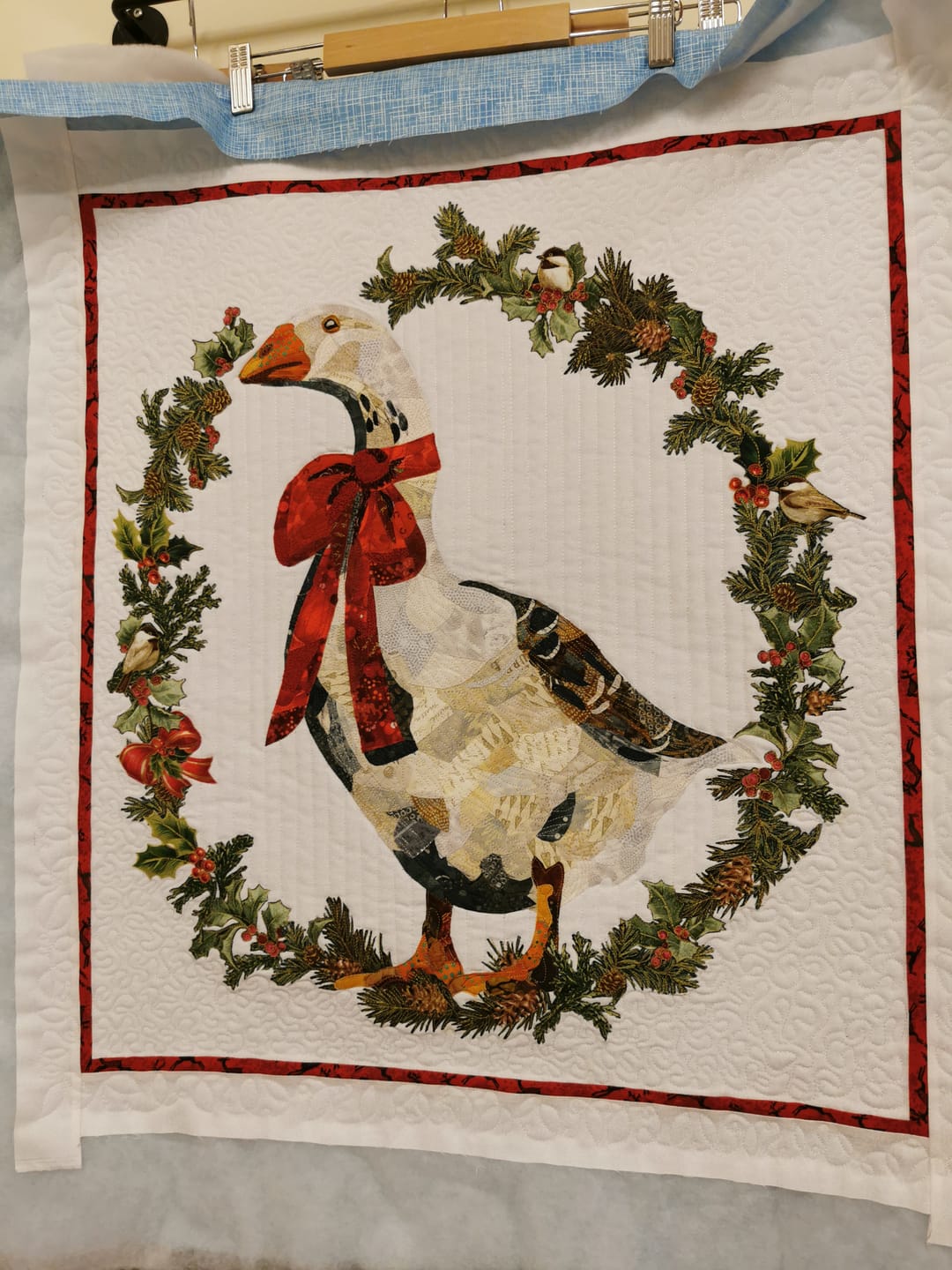 Customer photo review of Christmas Goose Downloadable Pattern
