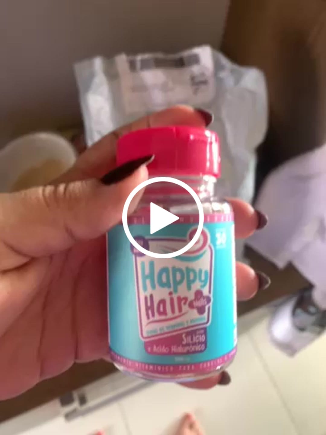 Customer video review of Happy Hair 3 Potes Black Friday