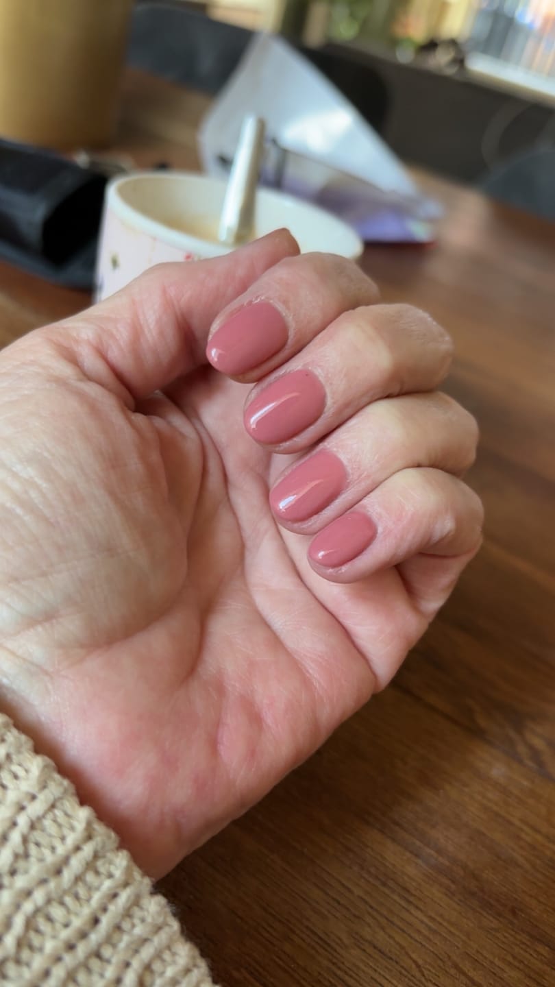 Customer photo review of Old Pink Dipping Powder