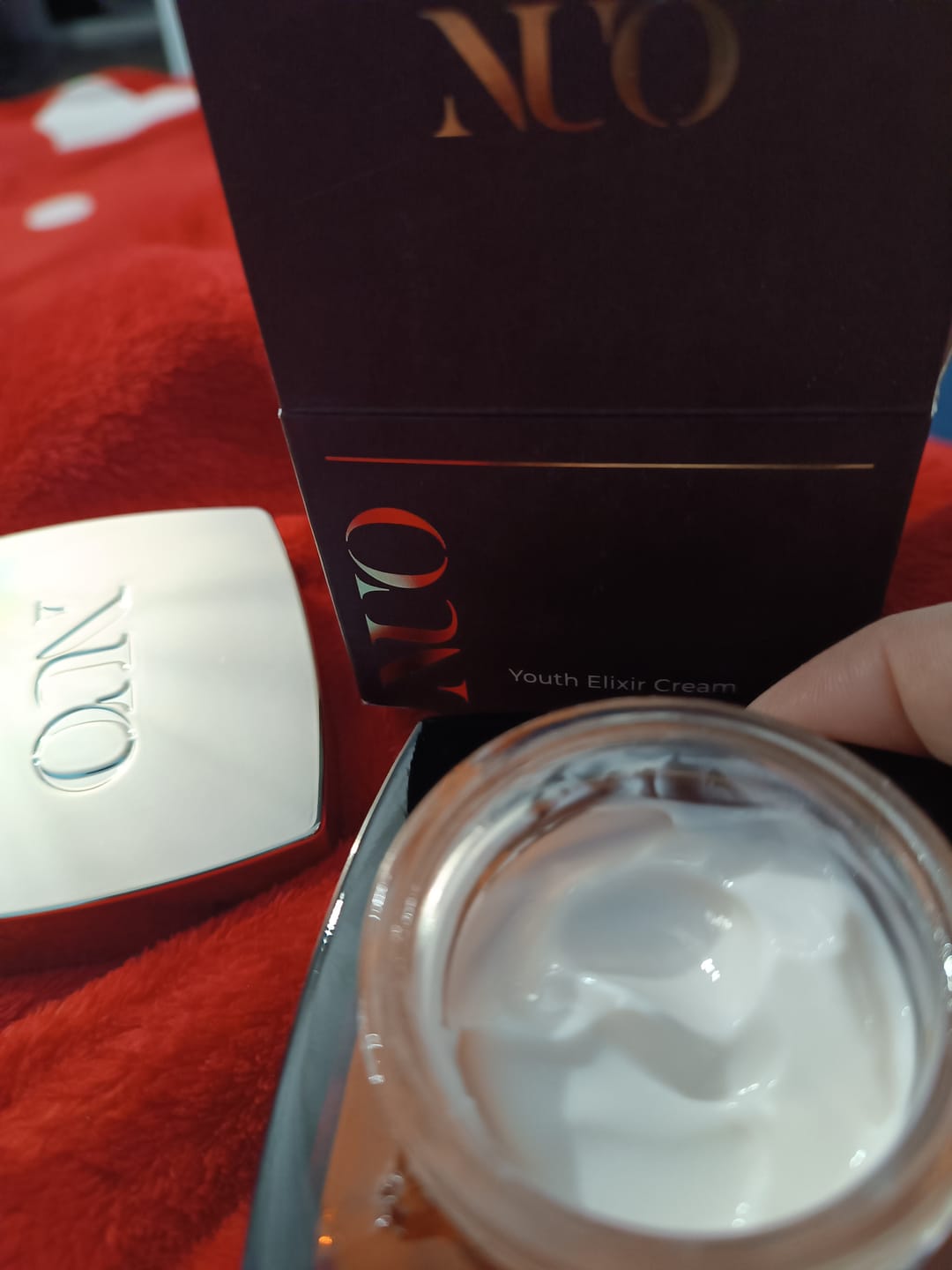 Customer photo review of Crema antirid pentru fata Youth Elixir