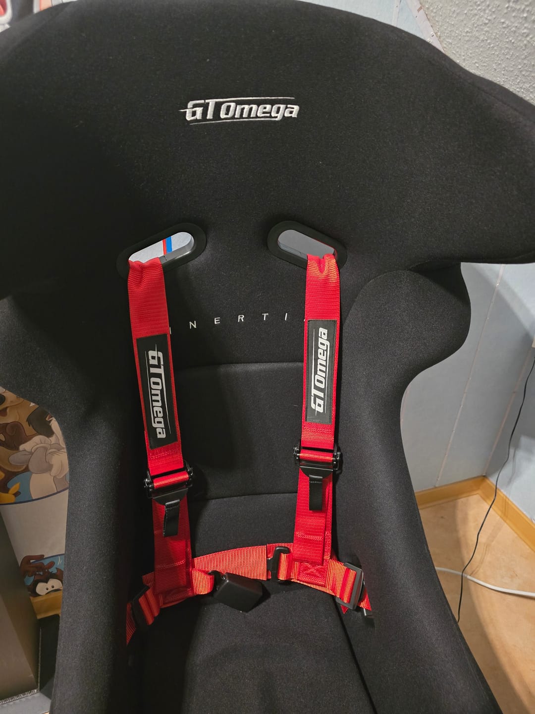 Customer photo review of 4-Point Racing Harness - Red