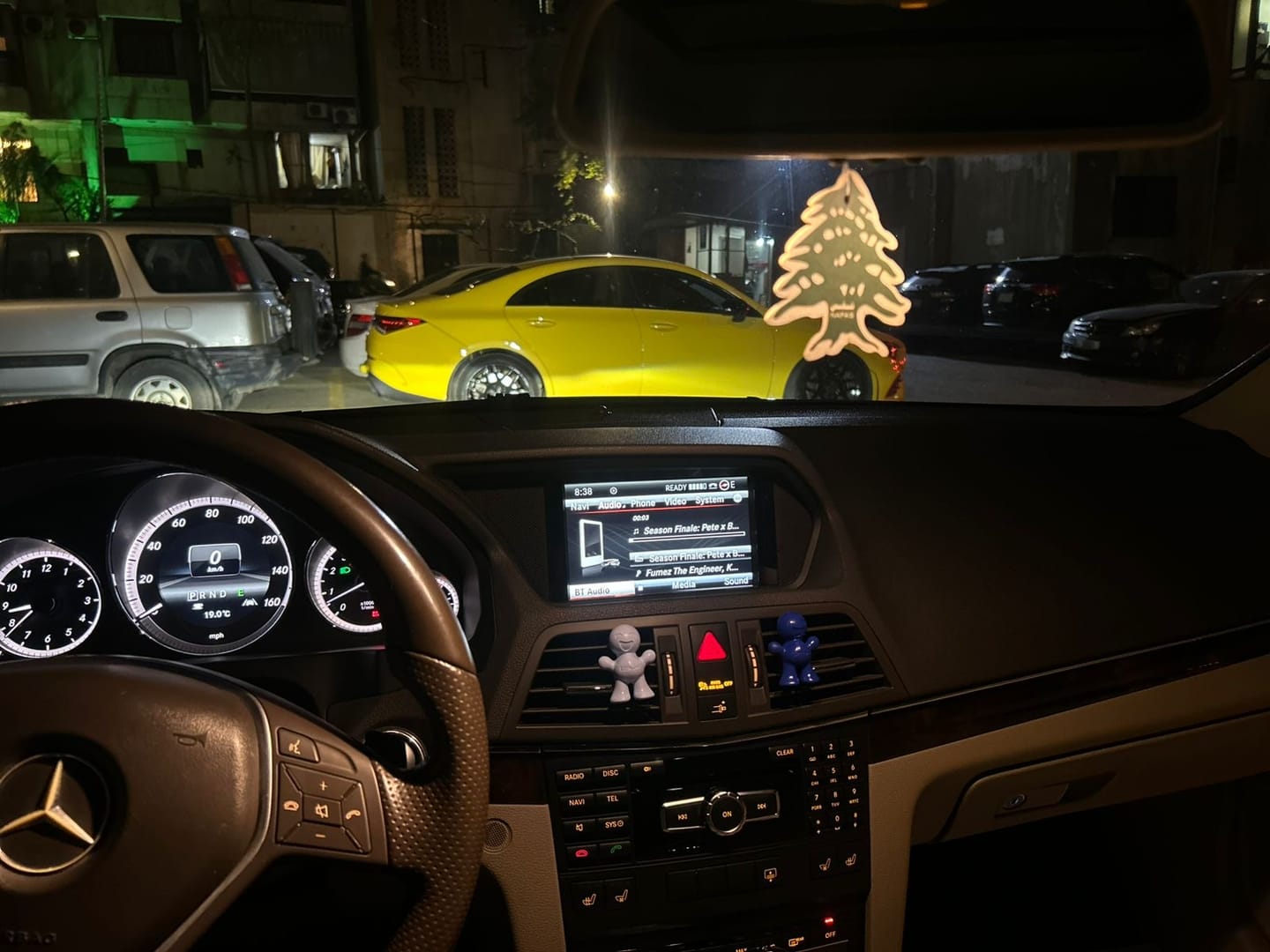 Customer photo review of Lebanese Cedar Air Freshener + Sticker Pack