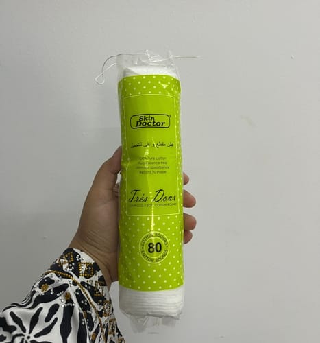 Customer photo review of قطع قطنية مستديرة - 80قطعة