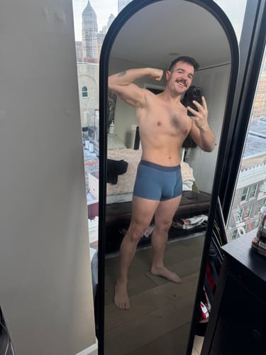 Customer photo review of SilkCut Micro Modal Air® Men’s Boxer Brief – Single Pack