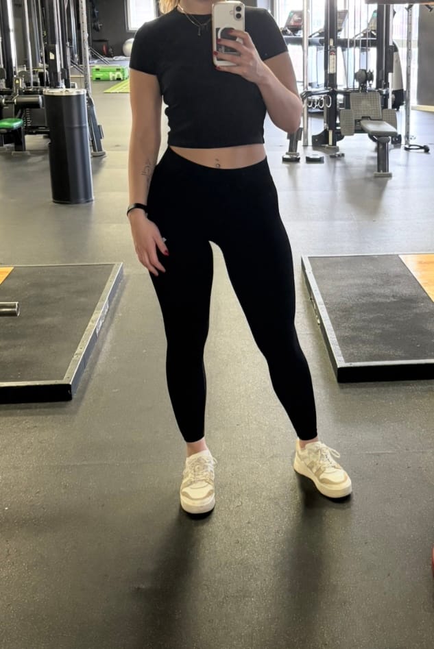 Customer photo review of Seamless Damen Leggings