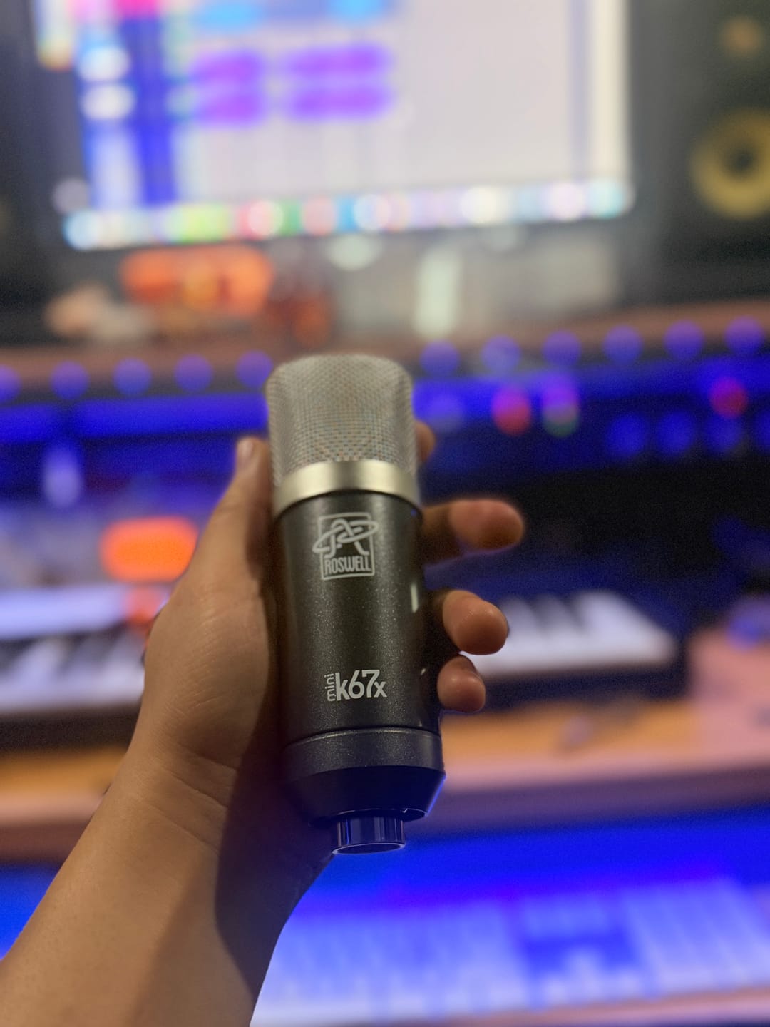 Customer photo review of Mini K67x Condenser Microphone