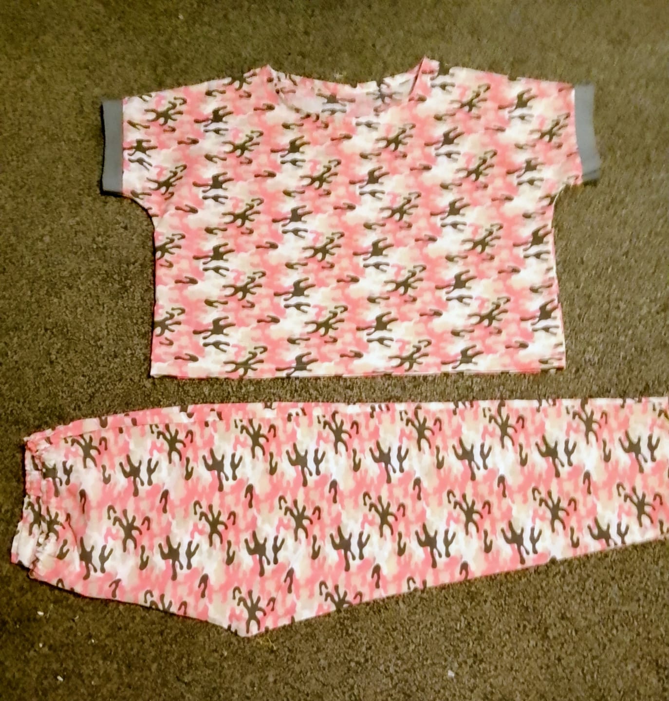 Customer photo review of Camouflage Polycotton Fabric