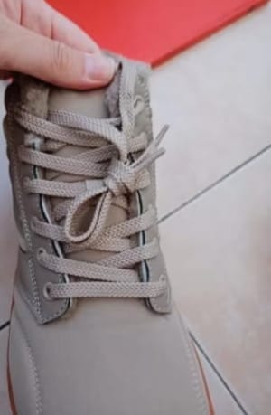 Customer photo review of Botas Barefoot trekking impermeables térmicas