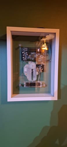 Customer photo review of M1 Music Frame CD Player