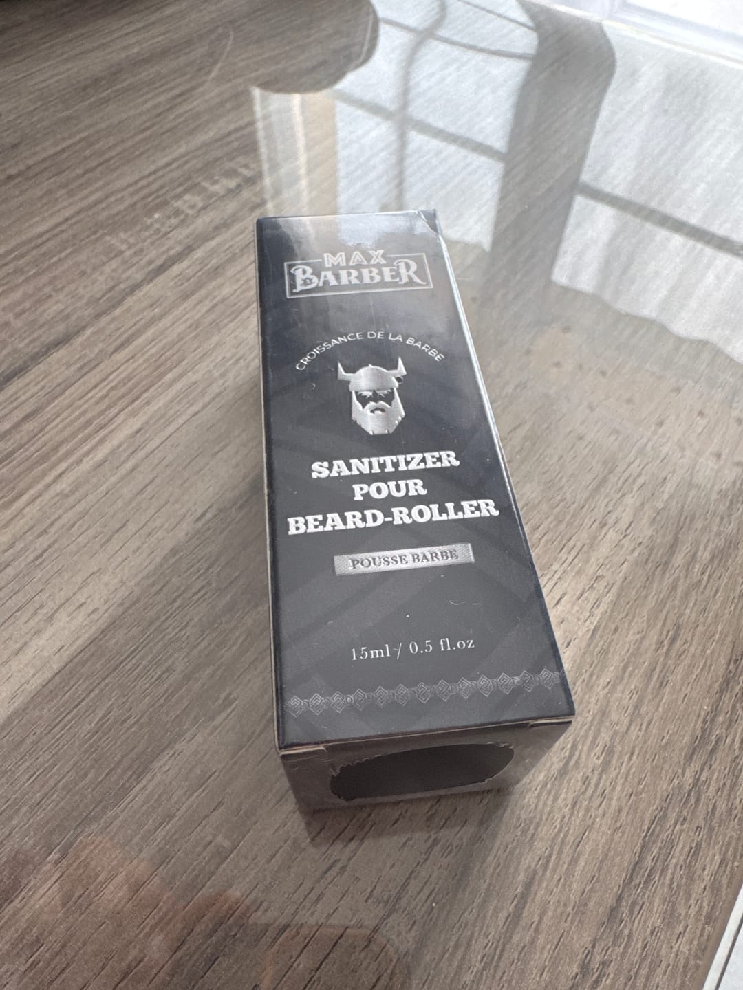 Customer photo review of Sanitizer | Désinfectant pour Beard-Roller