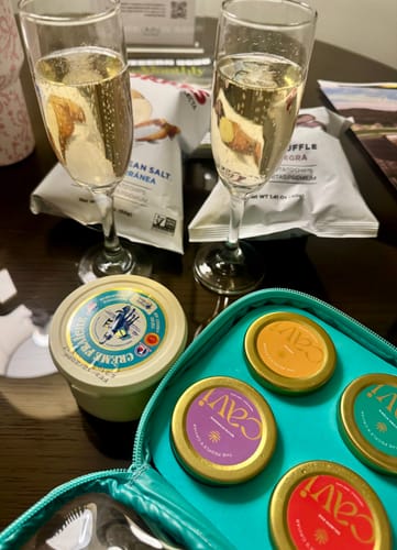 Customer photo review of CAVI's Beginner Tasting Kit • Back in Stock