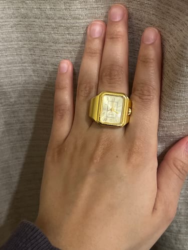 Customer photo review of GENEVE RING | GOLD