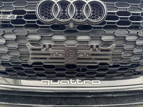 Customer photo review of [NZ] Slim NZ2 - 360mm (w) x 100mm (h) - Number Plate Bracket