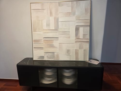 Customer review photo for Plaster Art Texture Painting #SG405